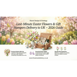 Last-Minute Easter Flowers & Gift Hampers Delivery to UK 2026 Guide
